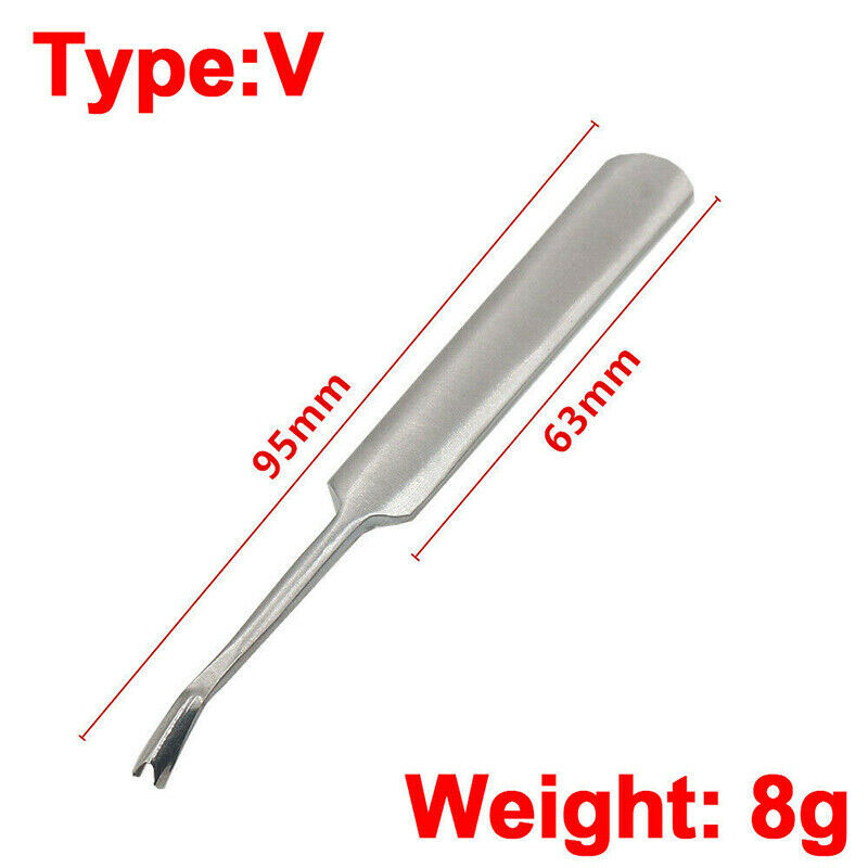 Groover Stitching Tool - 【한정 제공】5개 U V형 스티칭 그루버
