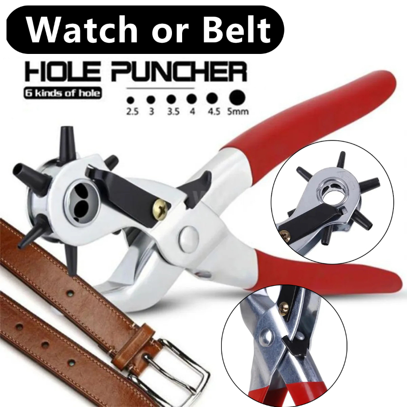 Leather Punch Revolving - 헤비듀티 회전식 가죽 구멍 펀치 플라이어