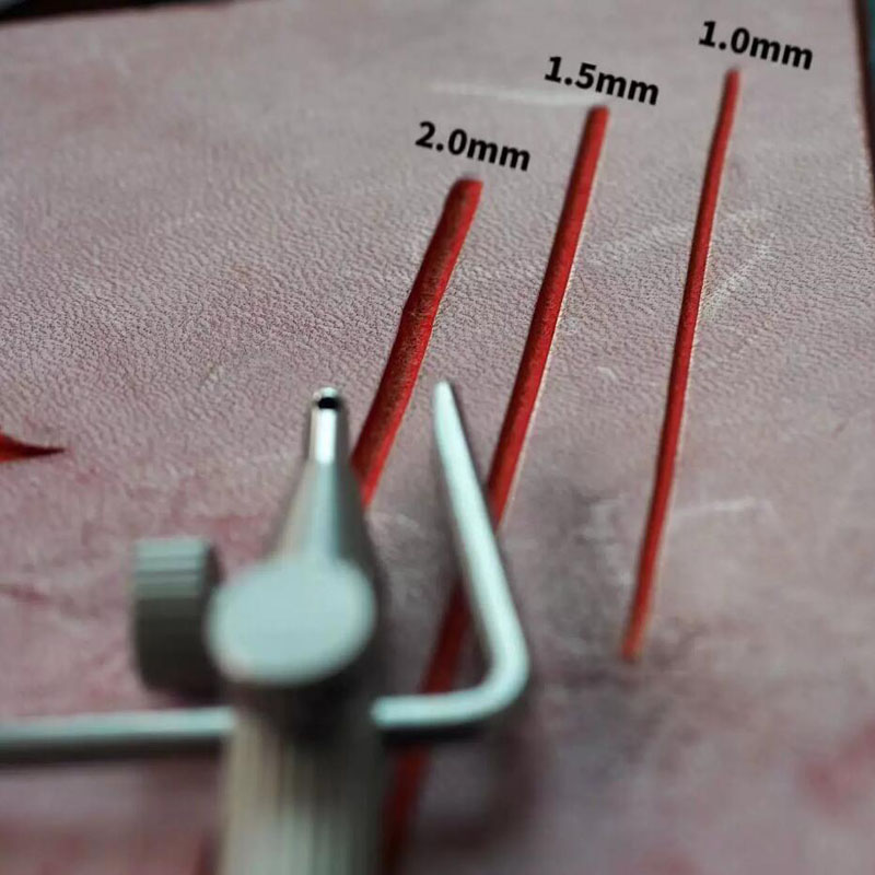 Groover Stitching Tool - XIFENG 3-in-1 가죽 그루버 세트 수제
