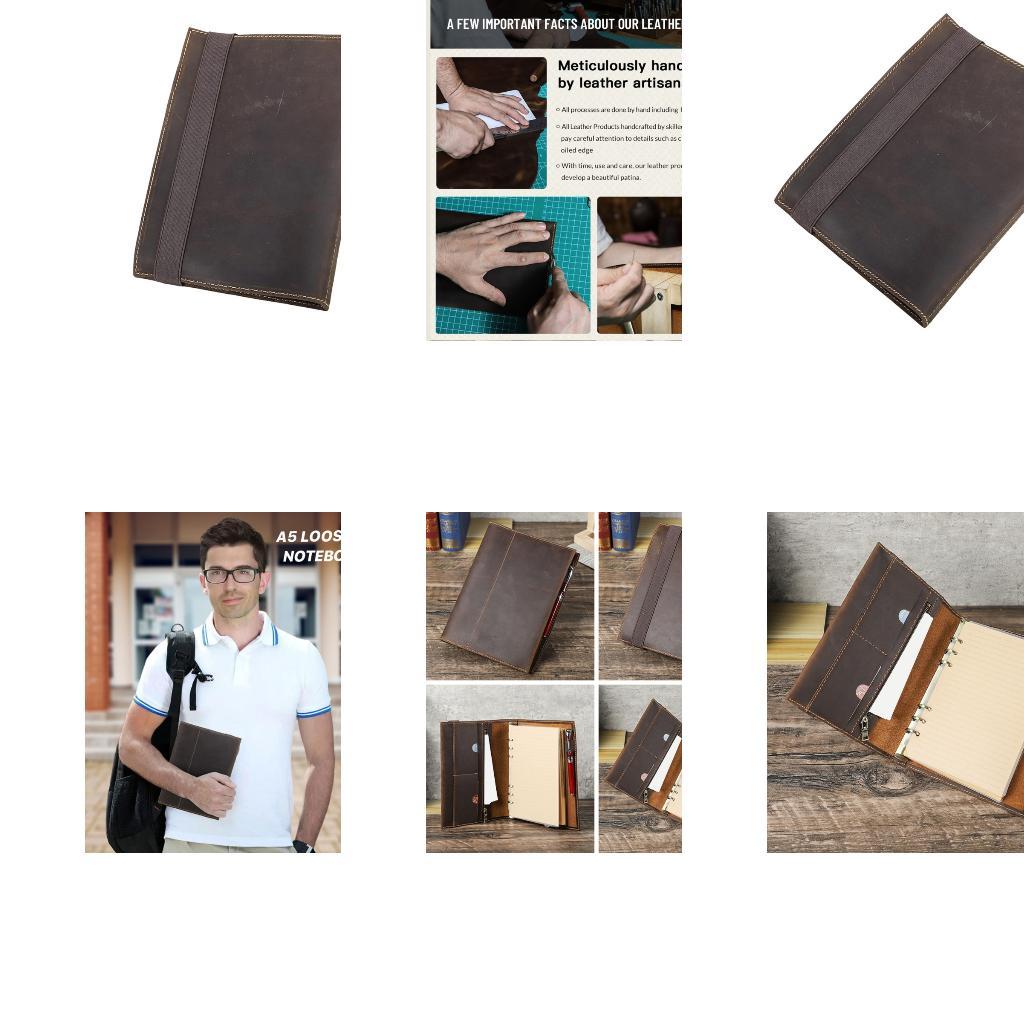 Leatherwork Plans - 학교, 직장, 여행 저널용 가죽 저널