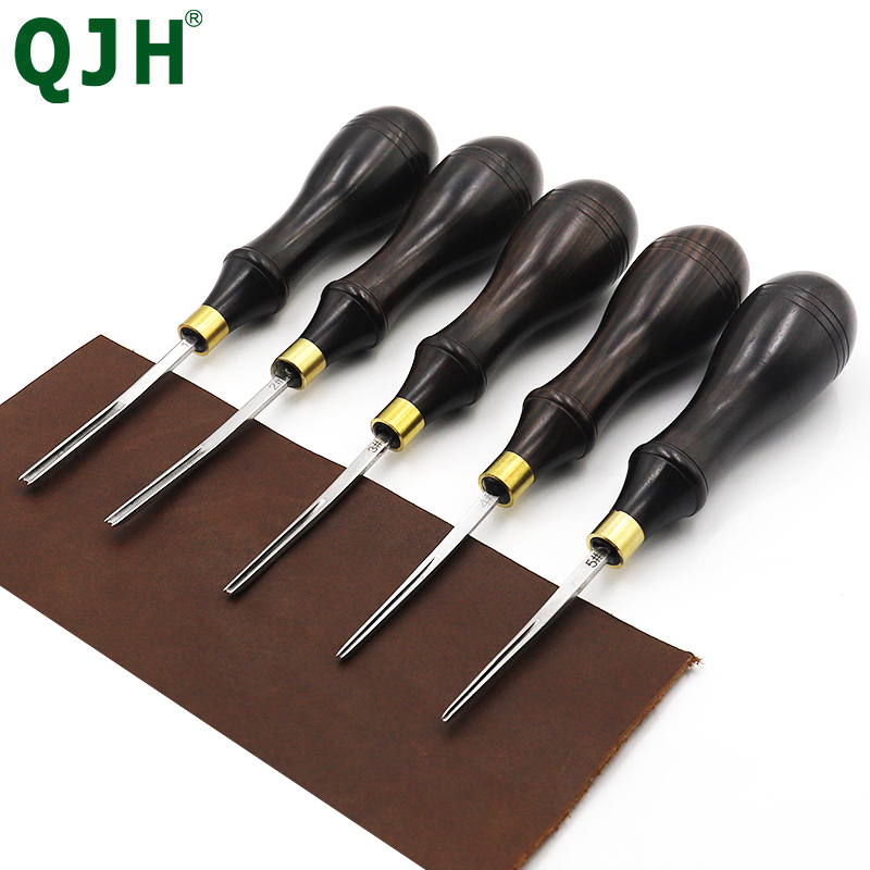 Leatherwork Edge Creaser - QJH 가죽 엣지 베벨러 프로 스키빙