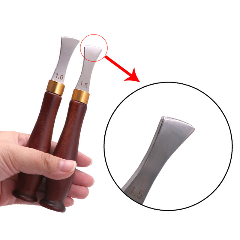 Leatherwork Edge Creaser - 아치형 홈 가공용 가죽 엣지 크리저