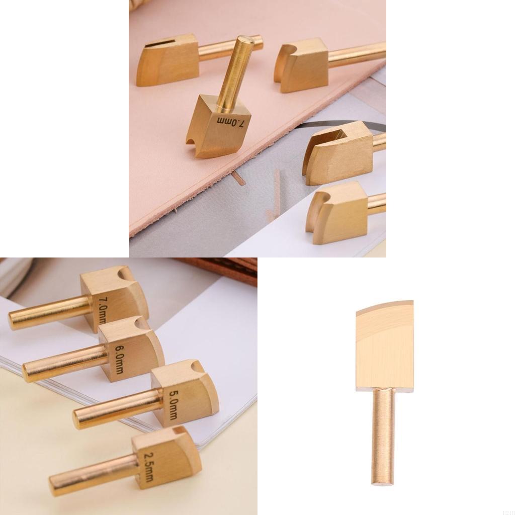 Leatherwork Edge Creaser - 가죽 테두리 크리저 도구 다양한 크기