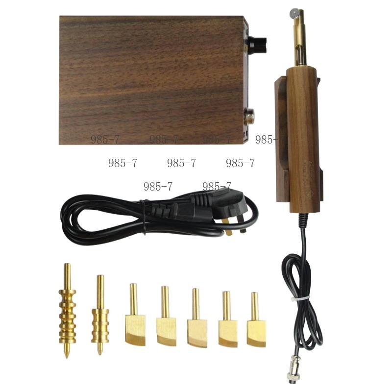 Leatherwork Edge Creaser - 황동 가열 헤드 가죽 크리저 기계