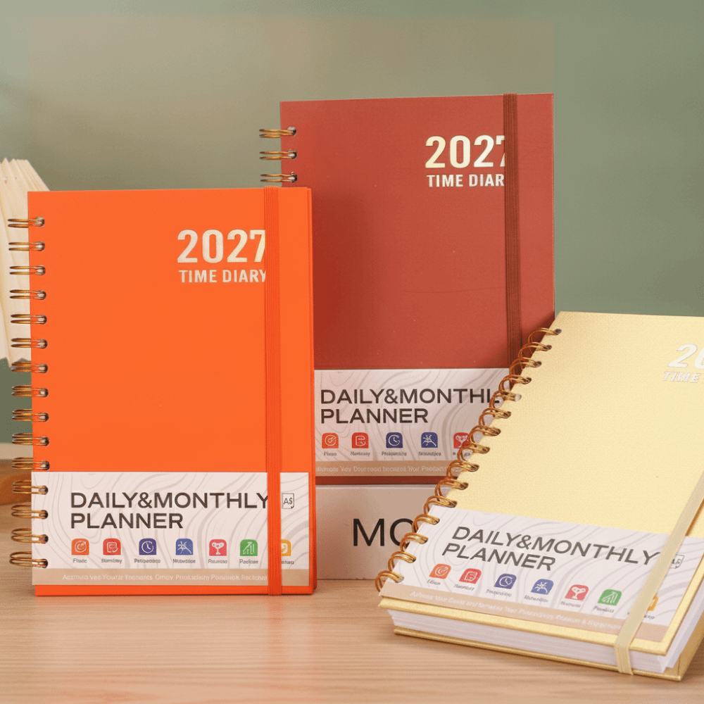 Leatherwork Plans - 새로운 A5 2027 스케줄 플래너 영어