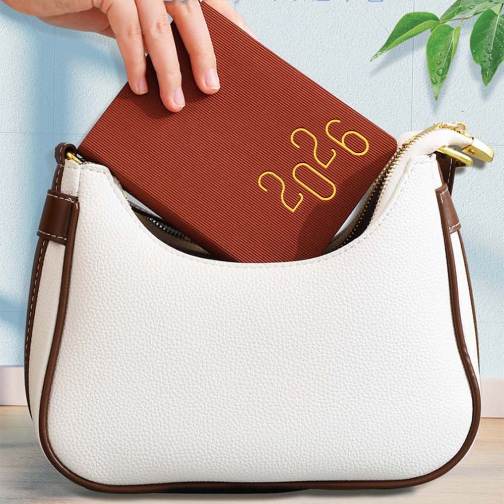 Leatherwork Plans - 영어 2026 스케줄 플래너 노트패드 12개월