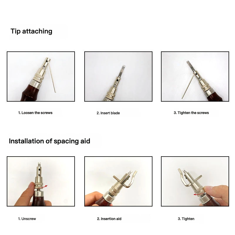 7-in-1 다기능 가죽 작업 도구 - 그루버, 엣지  - Leatherwork Edge Creaser 리뷰 및 가격