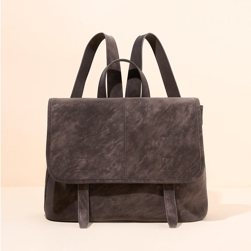 여성용 빈티지 정품 가죽 백팩 캐주얼 플랩 숄더백 여행 - Leather Work Womens Backpack 리뷰 및 가격