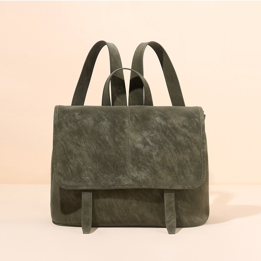 여성용 빈티지 정품 가죽 백팩 캐주얼 플랩 숄더백 여행 - Leather Work Womens Backpack 리뷰 및 가격