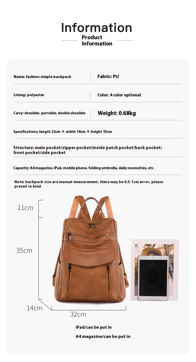 여성을위한 새로운 도착 가죽 노트북 PU 배낭 남성 배 - Leather Work Womens Backpack 리뷰 및 가격