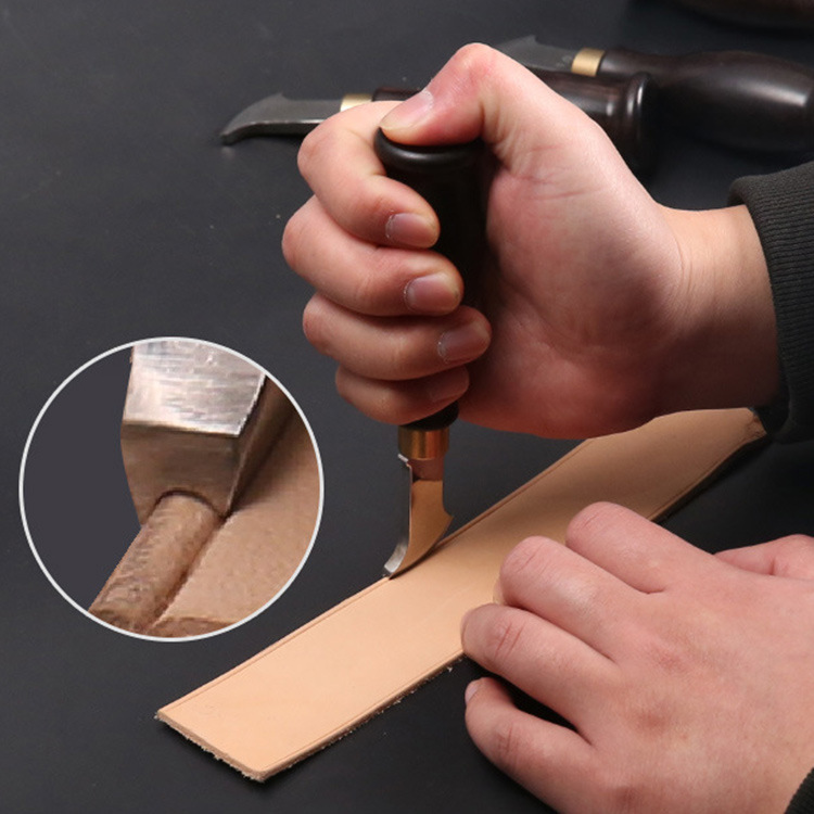 가죽 얕은 슬롯 엣지 라이너 엣지 크리저, 스테인레스  - Leatherwork Edge Creaser 리뷰 및 가격
