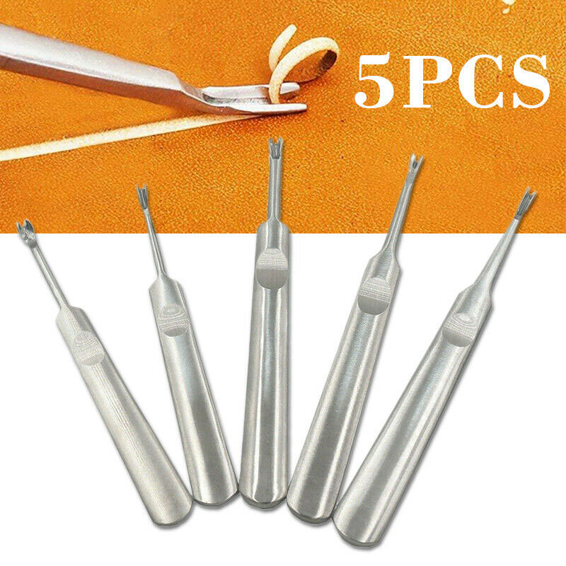 【한정 제공】5개 U V형 스티칭 그루버 스키빙 베벨러 - Groover Stitching Tool 리뷰 및 가격