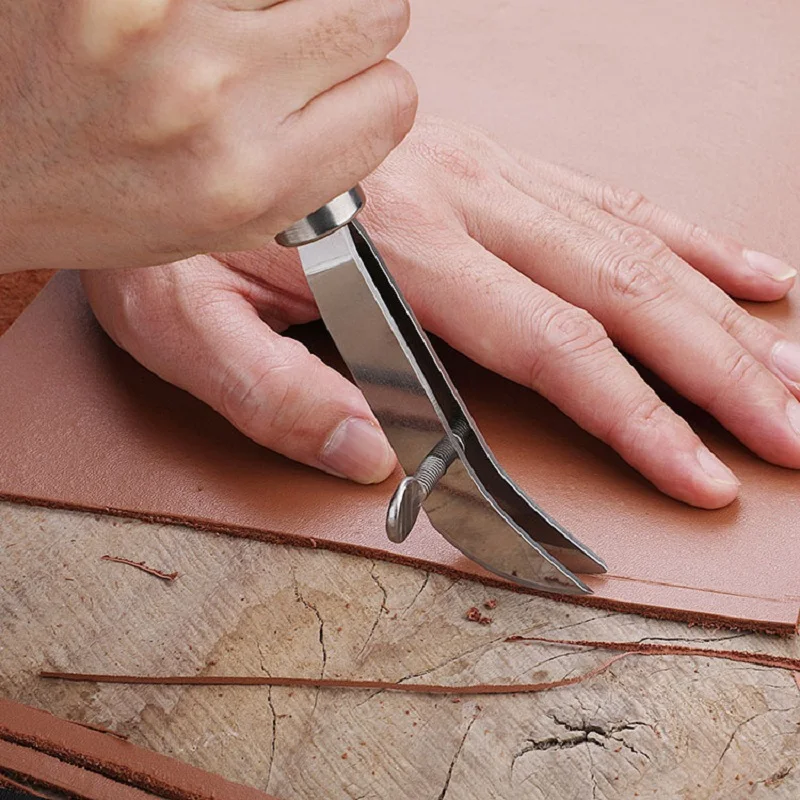 DIY 조절 가능한 가죽 가장자리 크리저 스크라이버,  - Groover Stitching Tool 리뷰 및 가격