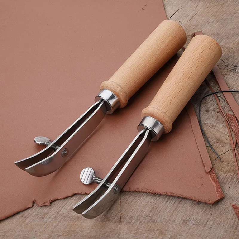 DIY 조절 가능한 가죽 가장자리 크리저 스크라이버,  - Groover Stitching Tool 리뷰 및 가격