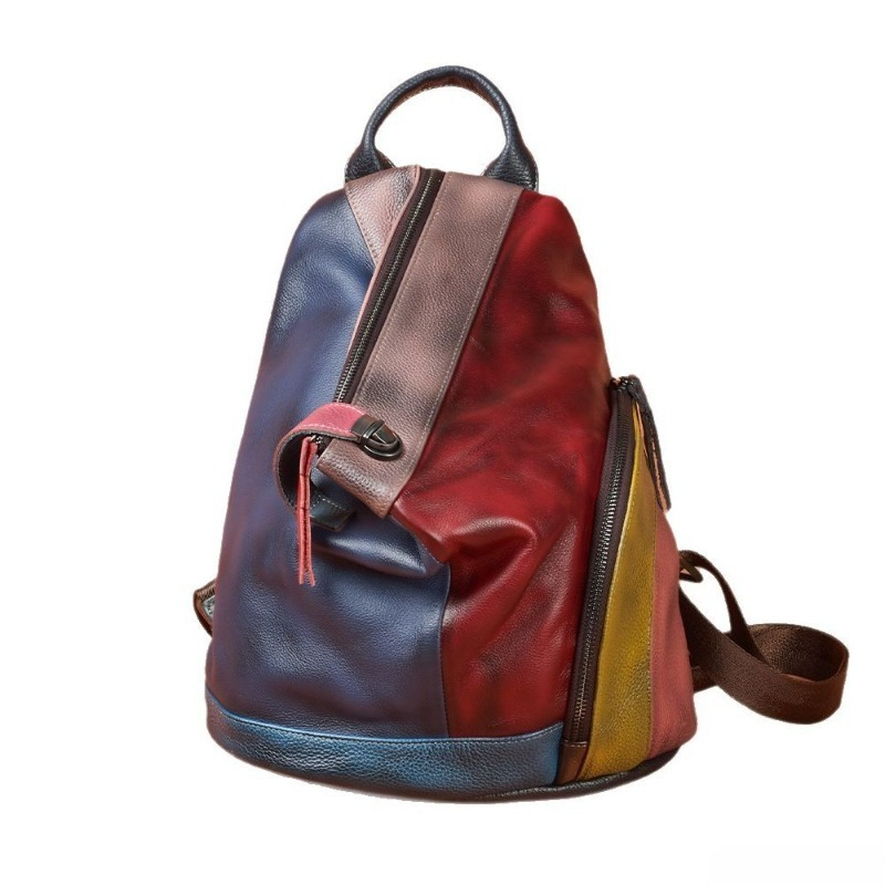 빈티지 우아한 여성용 워크 백팩, 수제 광택 처리된 최 - Leather Work Womens Backpack 리뷰 및 가격