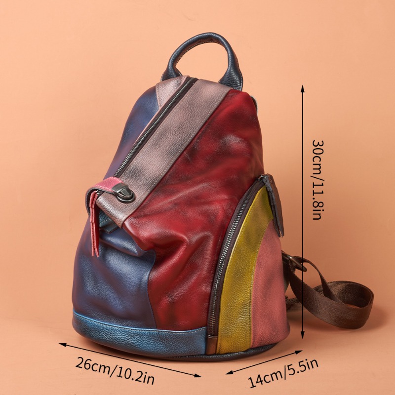 빈티지 우아한 여성용 워크 백팩, 수제 광택 처리된 최 - Leather Work Womens Backpack 리뷰 및 가격