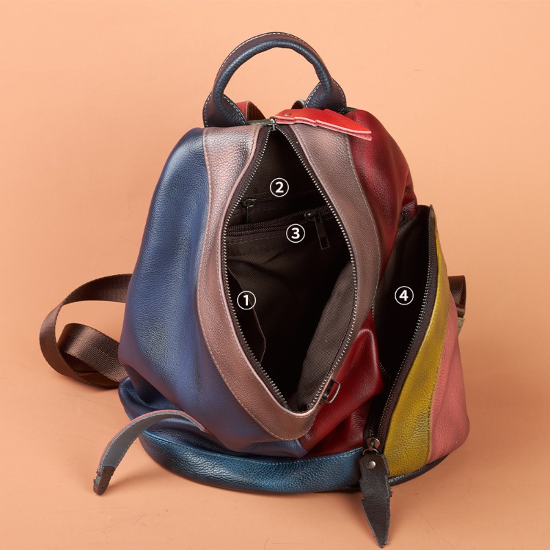 빈티지 우아한 여성용 워크 백팩, 수제 광택 처리된 최 - Leather Work Womens Backpack 리뷰 및 가격