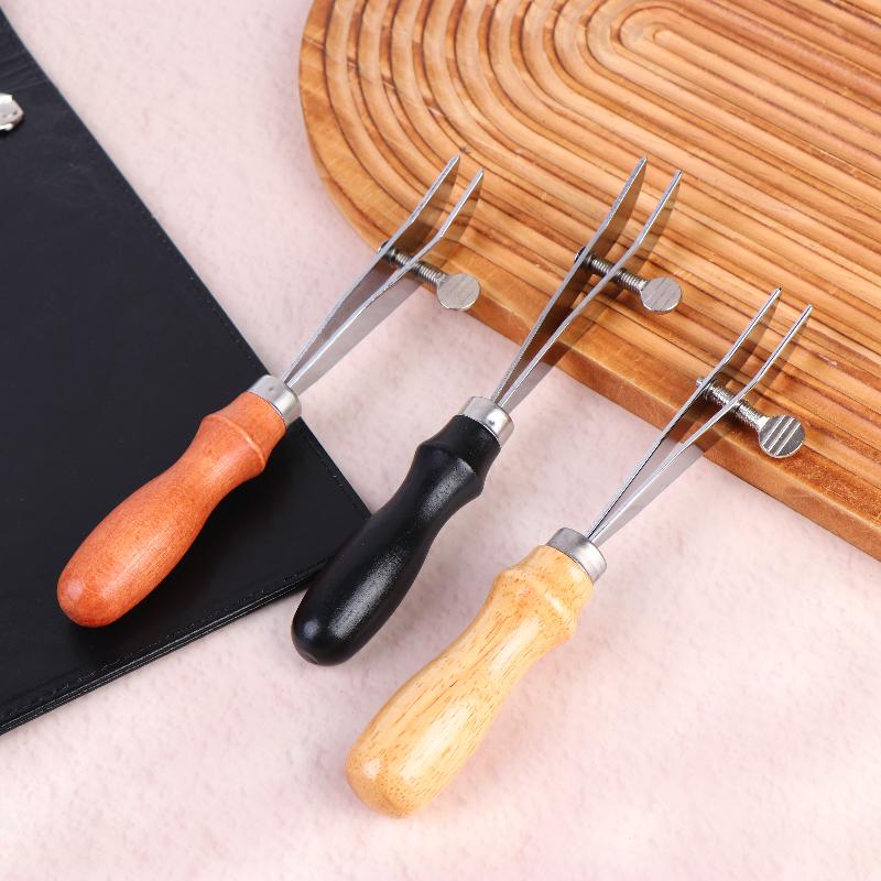 0~10mm 조절 가능한 가죽 에저, 나무 손잡이 크리 - Leatherwork Edge Creaser 리뷰 및 가격