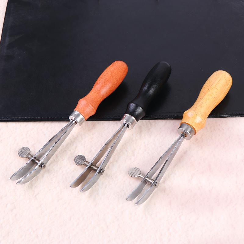 0~10mm 조절 가능한 가죽 에저, 나무 손잡이 크리 - Leatherwork Edge Creaser 리뷰 및 가격