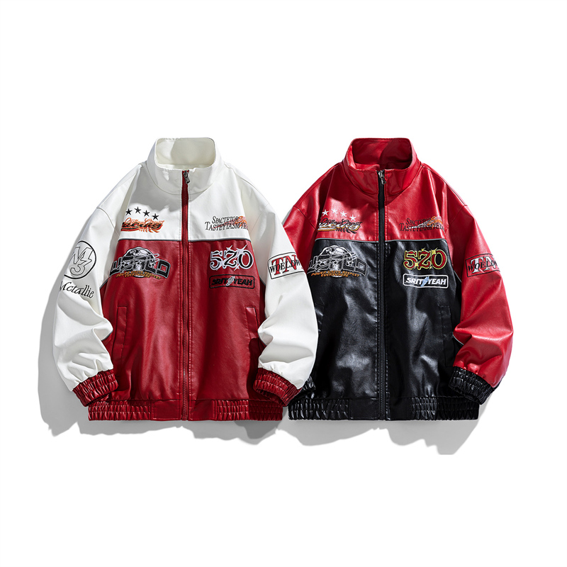 트렌디하고 멋진 겨울 야외 레저용 인조 가죽 재킷, 편 - Leather Work Jacket 리뷰 및 가격