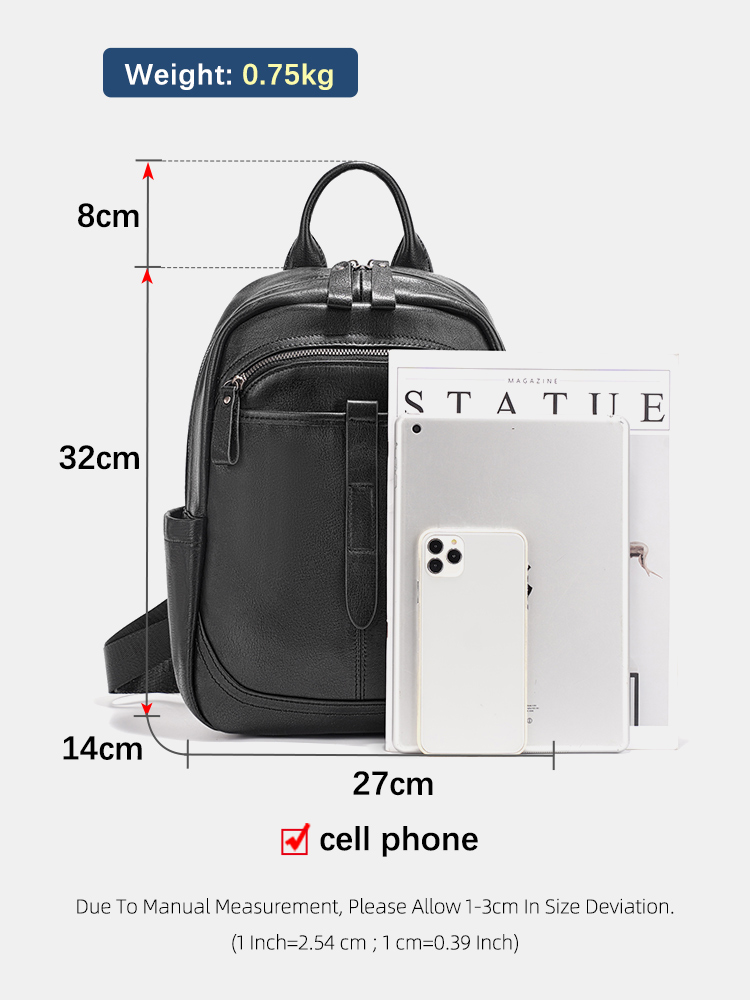 Zency 여성용 정품 가죽 백팩 통근 여행용 대용량  - Leather Work Womens Backpack 리뷰 및 가격
