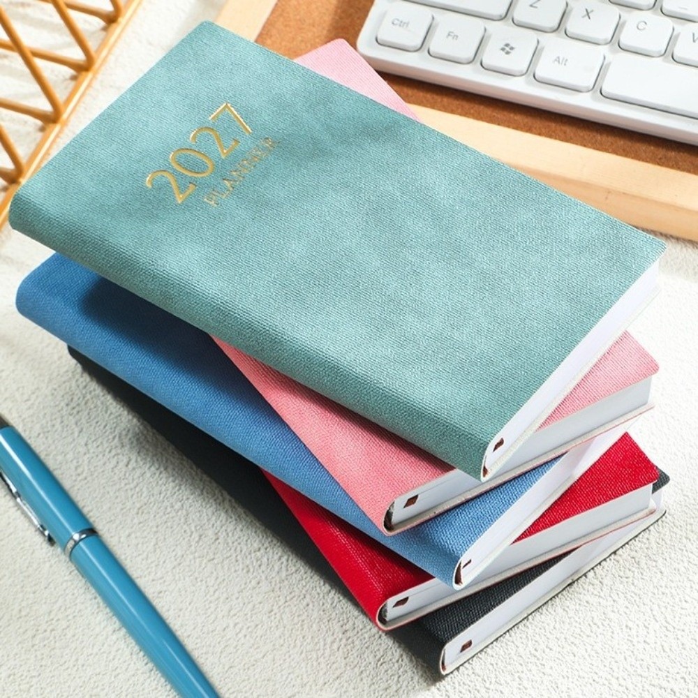 A6 데일리 플래너 노트 2027 컬러풀한 월별 인덱스 - Leatherwork Plans 리뷰 및 가격