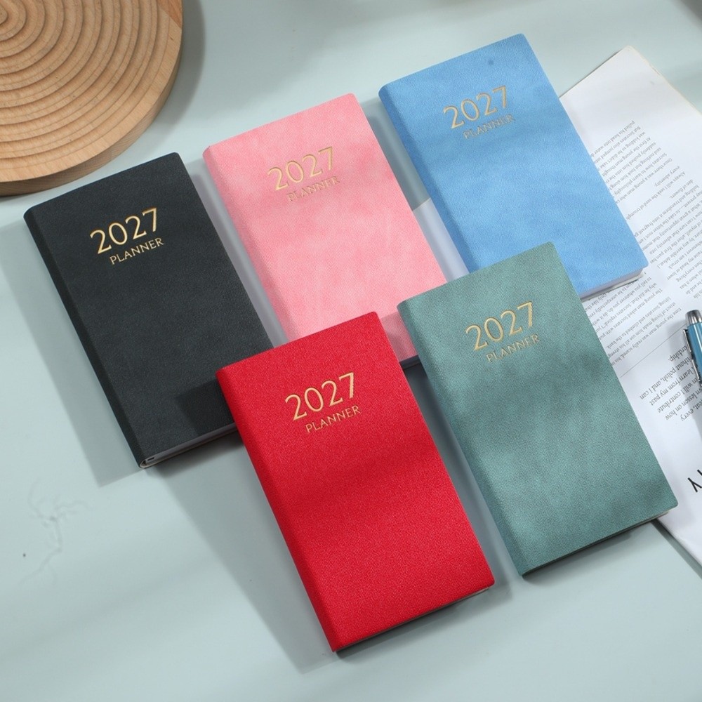 A6 데일리 플래너 노트 2027 컬러풀한 월별 인덱스 - Leatherwork Plans 리뷰 및 가격