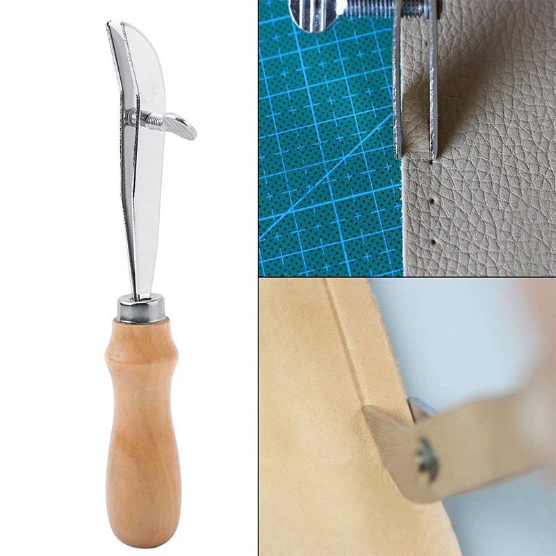 조절 가능한 가죽 가장자리 홈파기 도구, 공예 홈파기, - Groover Stitching Tool 리뷰 및 가격