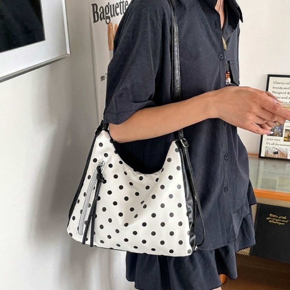 빈티지 PU 가죽 폴카 도트 숄더백 대용량 백팩 토트백 - Leather Work Womens Backpack 리뷰 및 가격