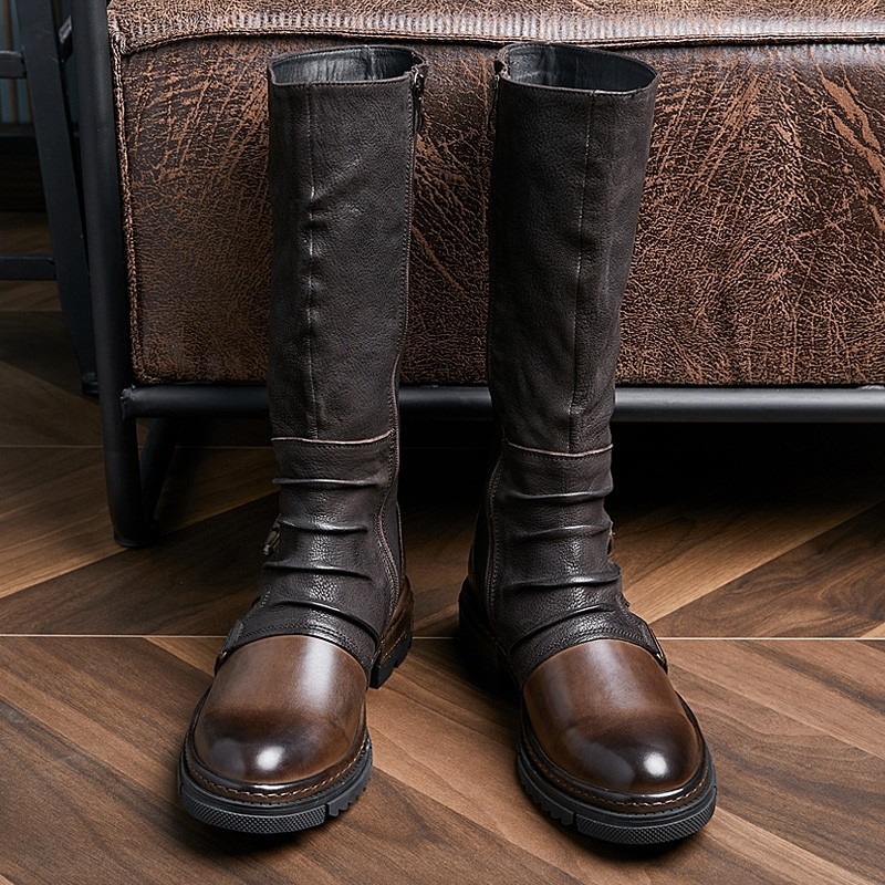 남성용 중세 레트로 인조 PU 가죽 신발 중세 시대 발 - Leather Work Pants 리뷰 및 가격