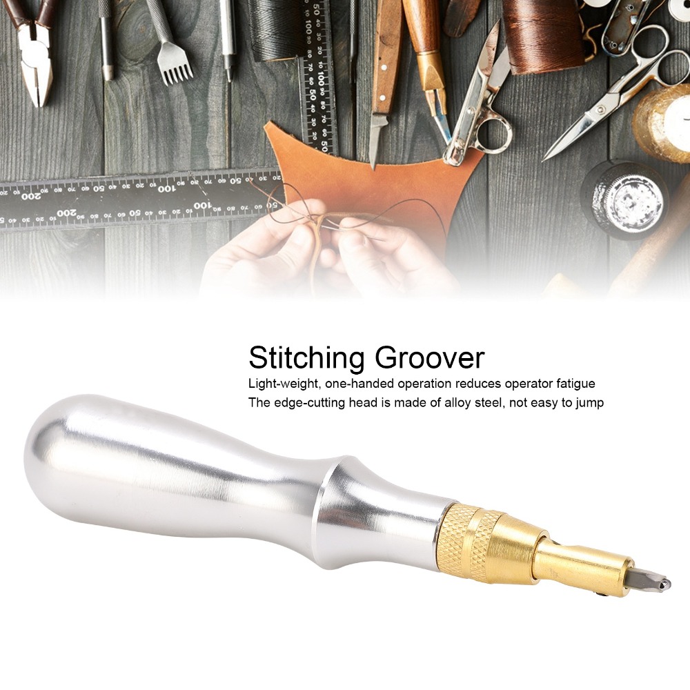 7종 알루미늄 손잡이 스티칭 그루버 도구 다기능 디자인 - Groover Stitching Tool 리뷰 및 가격
