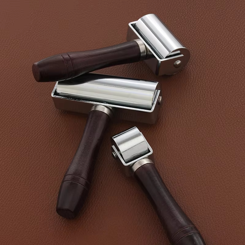 25/60/100mm 나무 손잡이 가죽 프레스 엣지 롤 - Leatherwork Edge Creaser 리뷰 및 가격