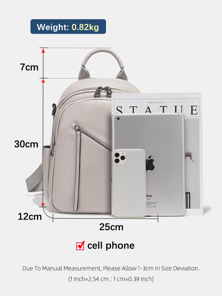 Zency 여성용 정품 가죽 백팩 여행용 멀티 포켓 숄 - Leather Work Womens Backpack 리뷰 및 가격