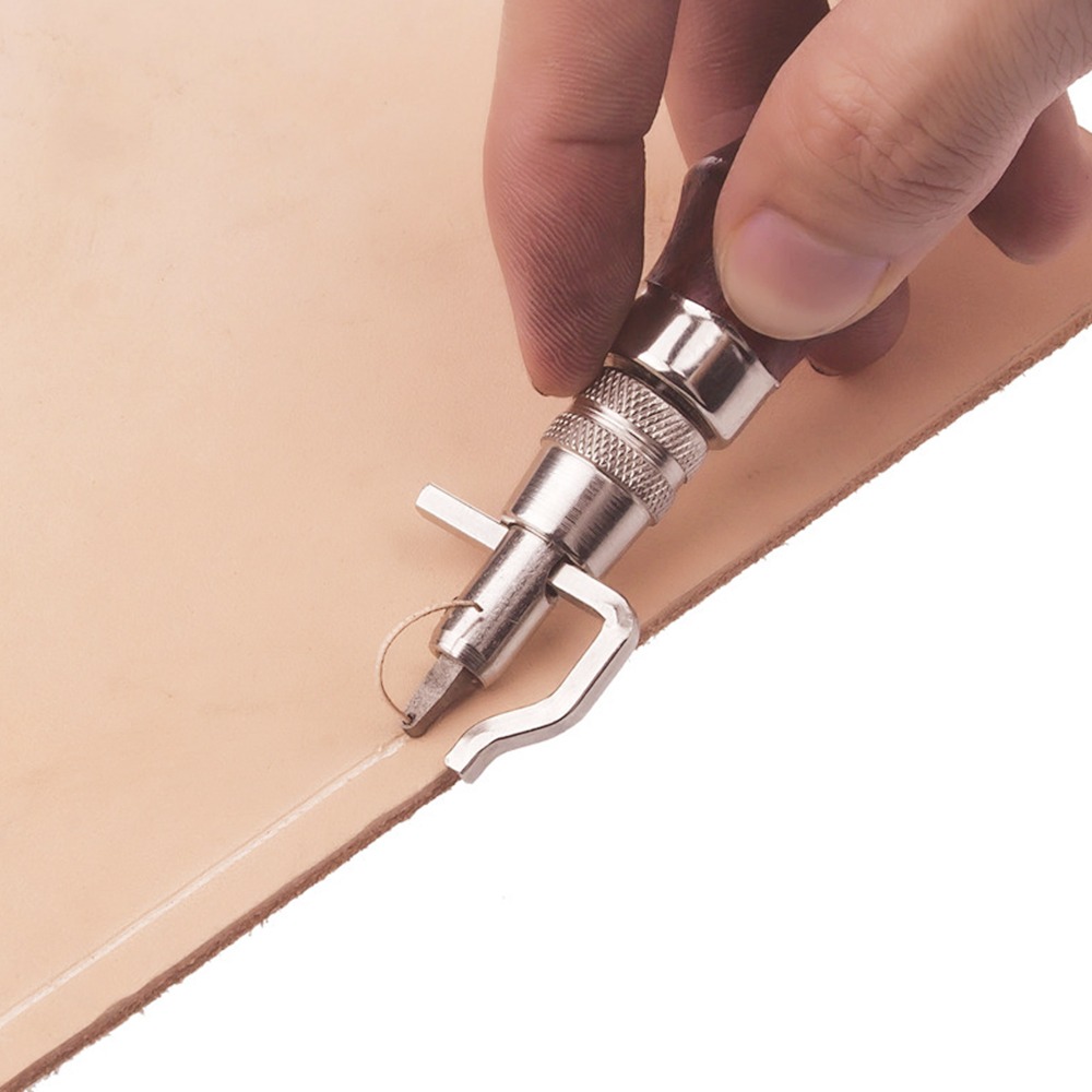 조절 가능한 가죽 스티칭 그루버 교체 가능한 팁 나무  - Groover Stitching Tool 리뷰 및 가격