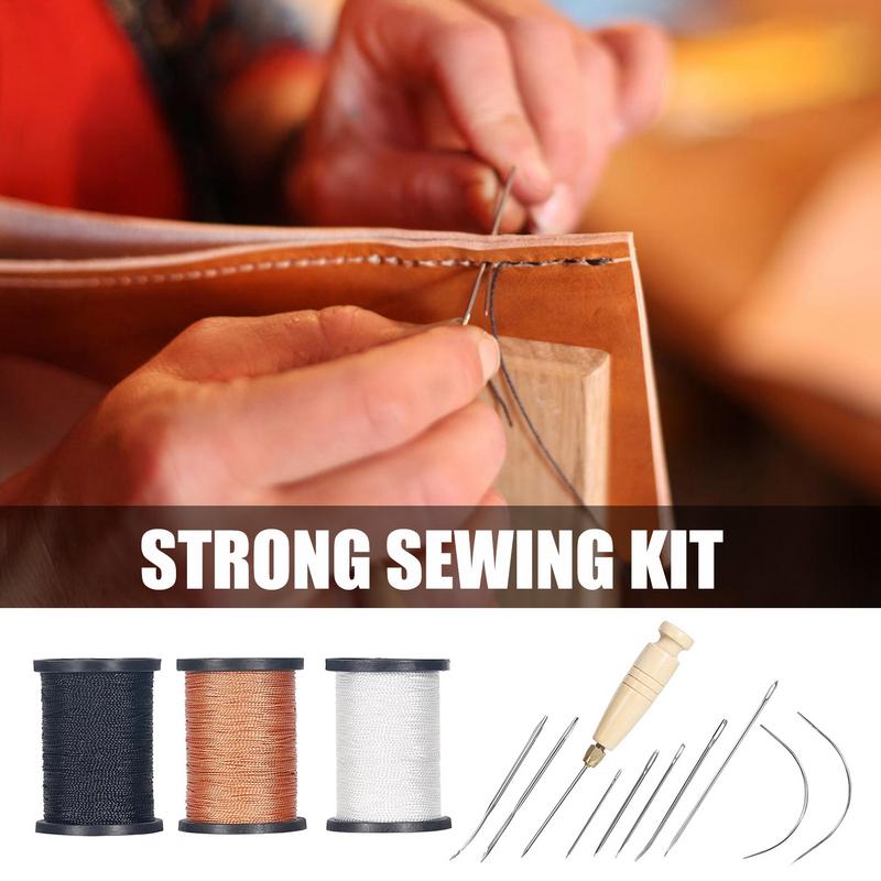 가죽 스티칭 키트 헤비 듀티 바느질 키트 가죽 작업 도 - Leatherwork Kit 리뷰 및 가격