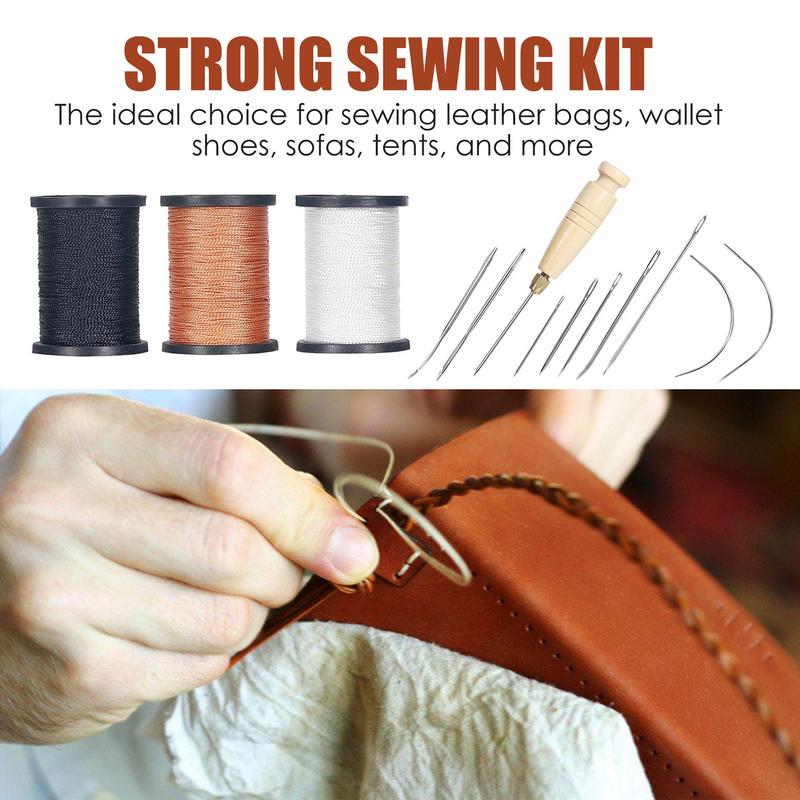 가죽 스티칭 키트 헤비 듀티 바느질 키트 가죽 작업 도 - Leatherwork Kit 리뷰 및 가격