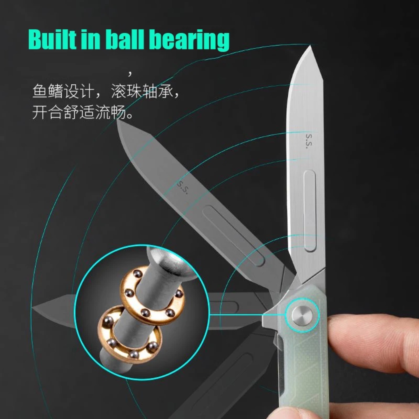 교체 가능한 블레이드가 있는 새로운 칼, G10 그립, - Leatherwork Knife 리뷰 및 가격
