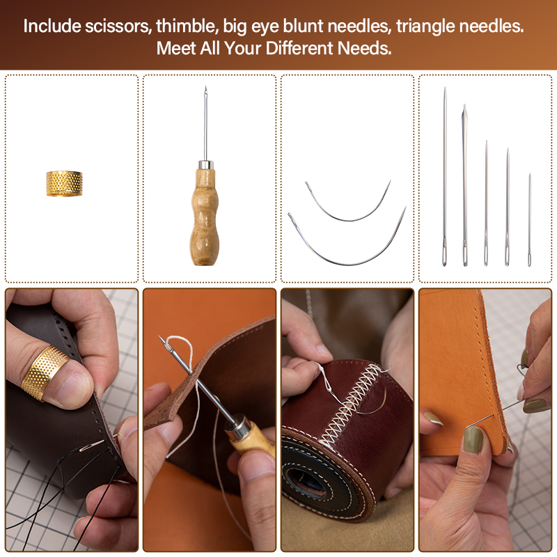 WUTA 가죽 수리 키트 신발 봉제 가구 소파 수리 작 - Leatherwork Kit 리뷰 및 가격