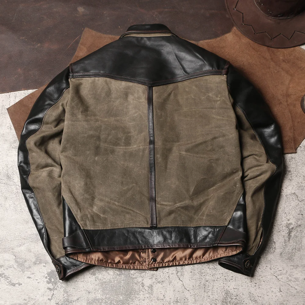 CC Shop 베스트. 플러스 사이즈 용수철 진짜 가죽 - Leather Work Jacket 리뷰 및 가격