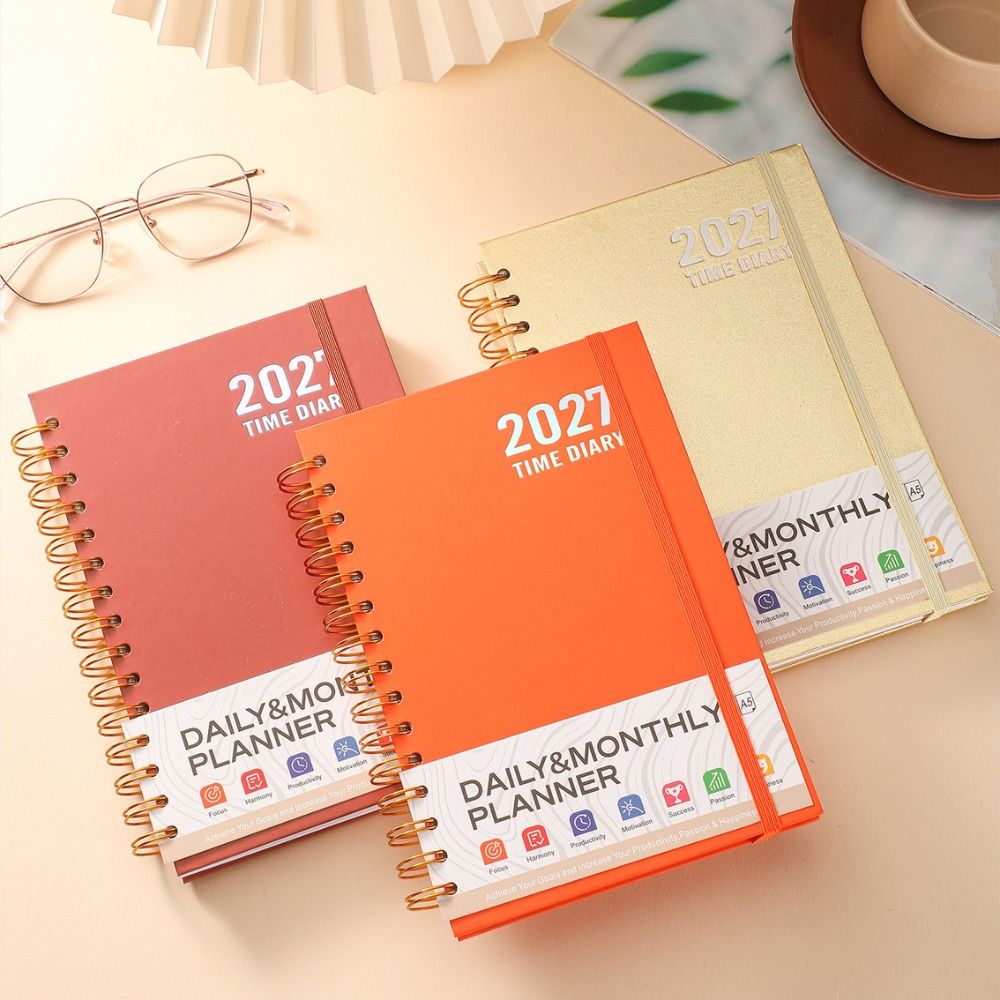 새로운 A5 2027 스케줄 플래너 영어 336페이지  - Leatherwork Plans 리뷰 및 가격