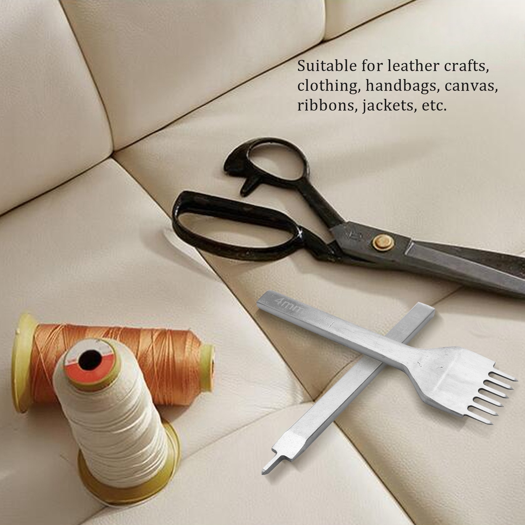 BAAR-가죽 스티칭 치즐 세트, 레이싱 스티칭 펀치, - Groover Stitching Tool 리뷰 및 가격
