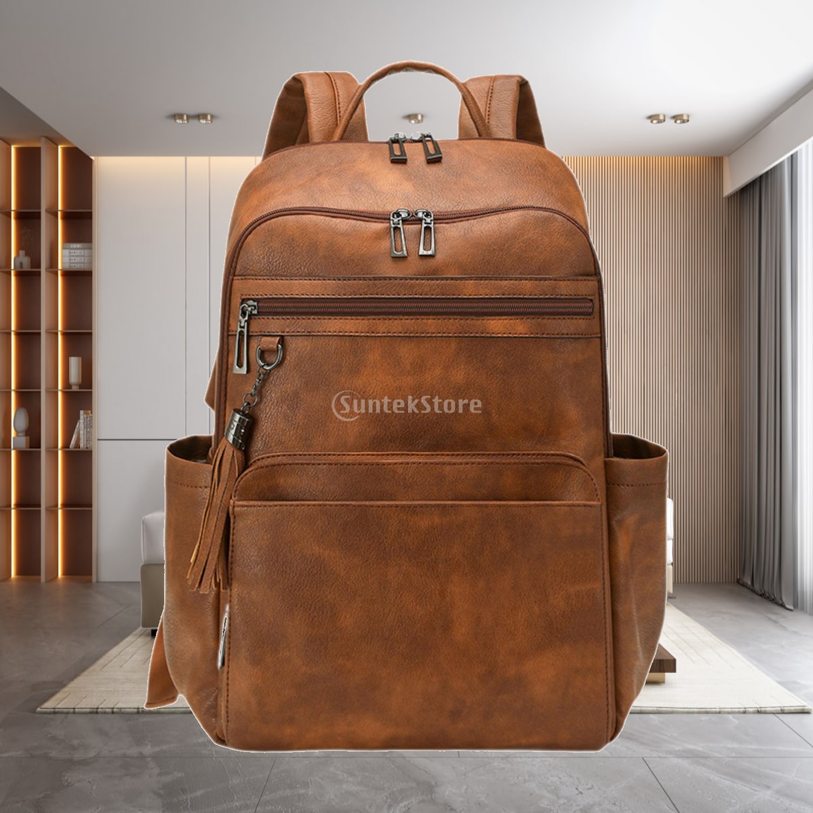 프리미엄 PU 가죽 여성용 여행 가방, 변형 가능한 백 - Leather Work Womens Backpack 리뷰 및 가격