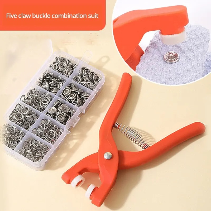 50개 플라이어 도구 금속 바느질 버튼 5각 버클 금속 - Rivet Setter Tool 리뷰 및 가격