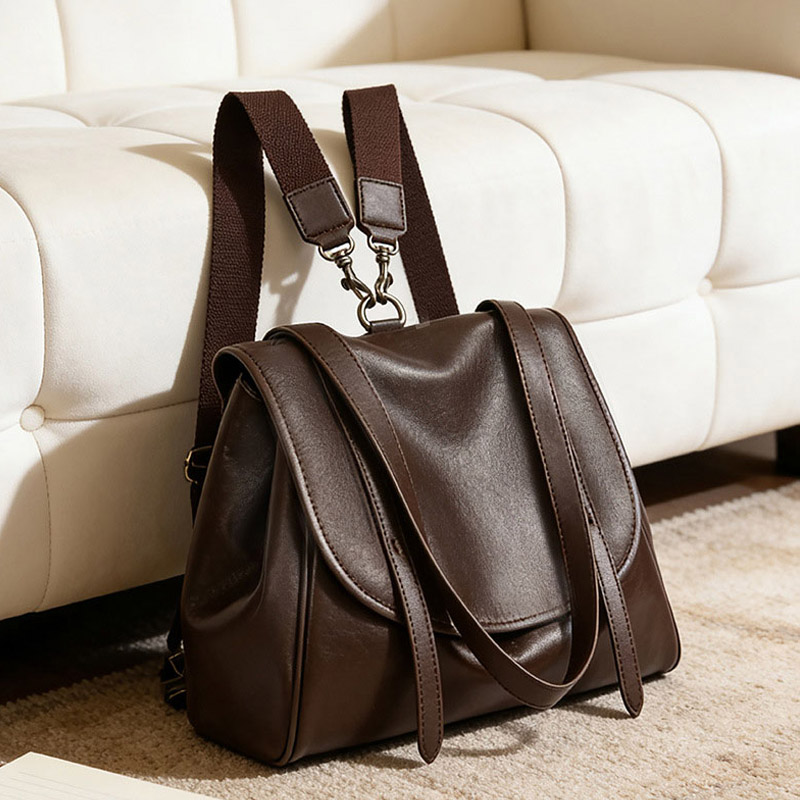 여성 빈티지 부드러운 스플릿 가죽 배낭 대용량 여행 배 - Leather Work Womens Backpack 리뷰 및 가격
